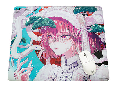 ふもコレSEASONS × 秋赤音 Dream Gamer 雷 ガラスマウスパッド 24冬
