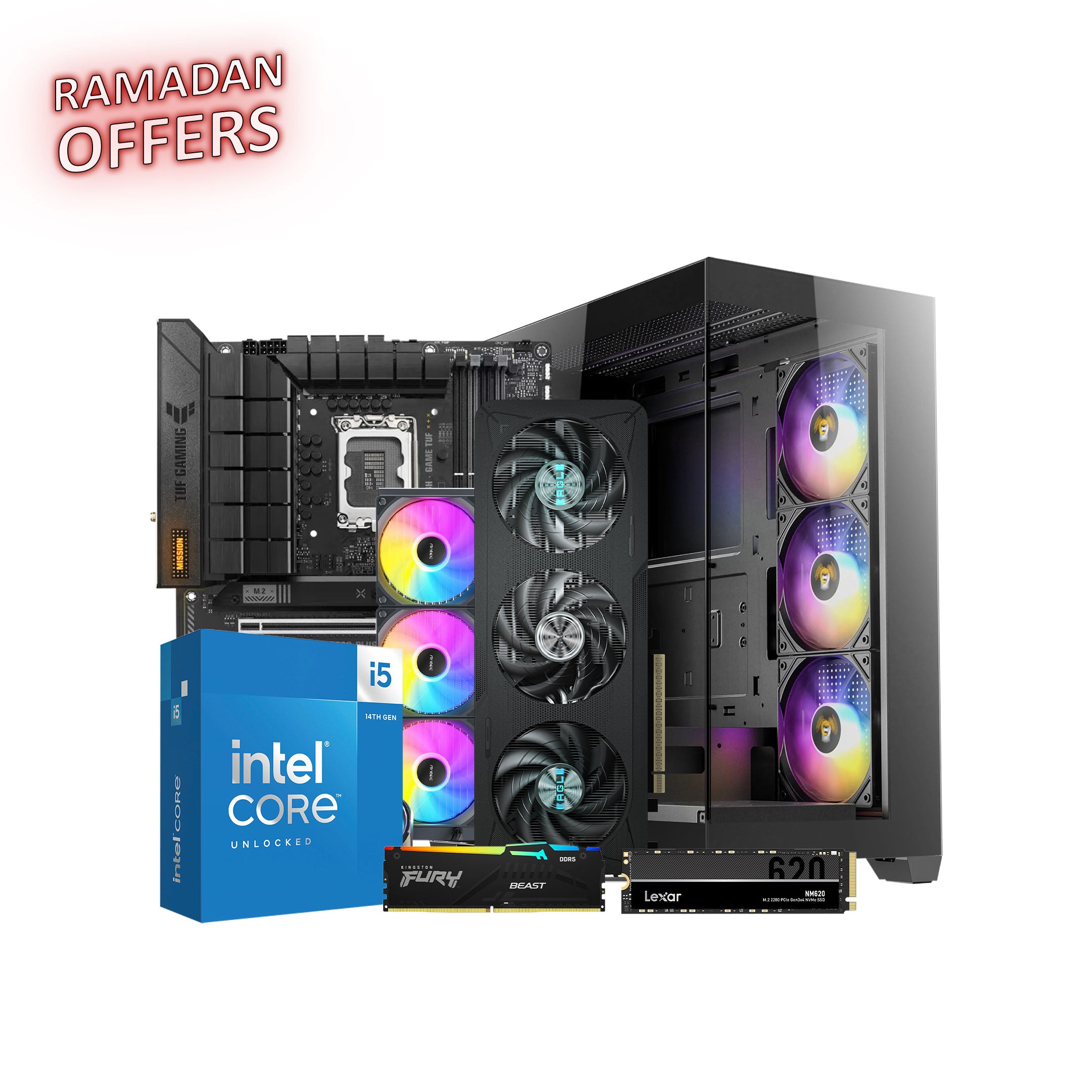 Kingston FURY Beast DDR5 RGB 16 GB 5600 MT/s, Gaming Memory Power