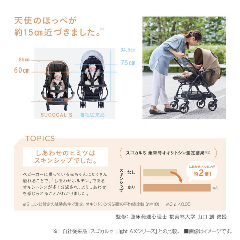 コンビ スゴカルS エッグショック JA 両対面A型ベビーカー レンタル