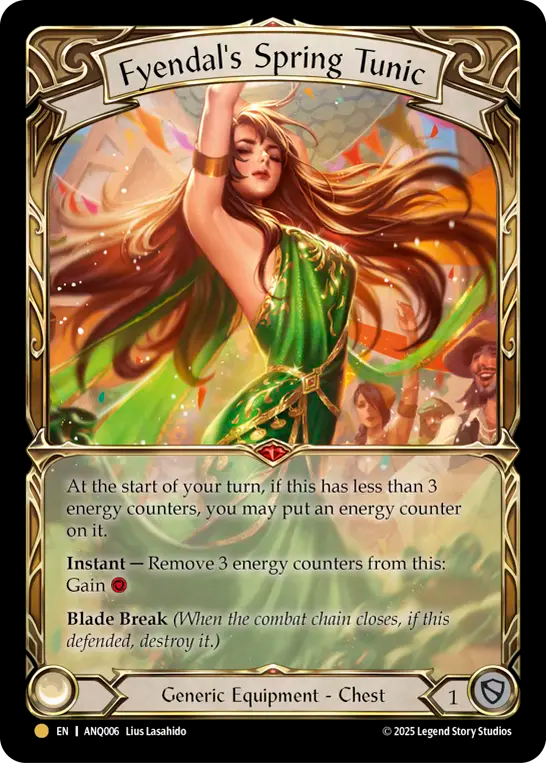 EN】〈RF〉Fyendal's Spring Tunic[Extended Art] [FAB002]