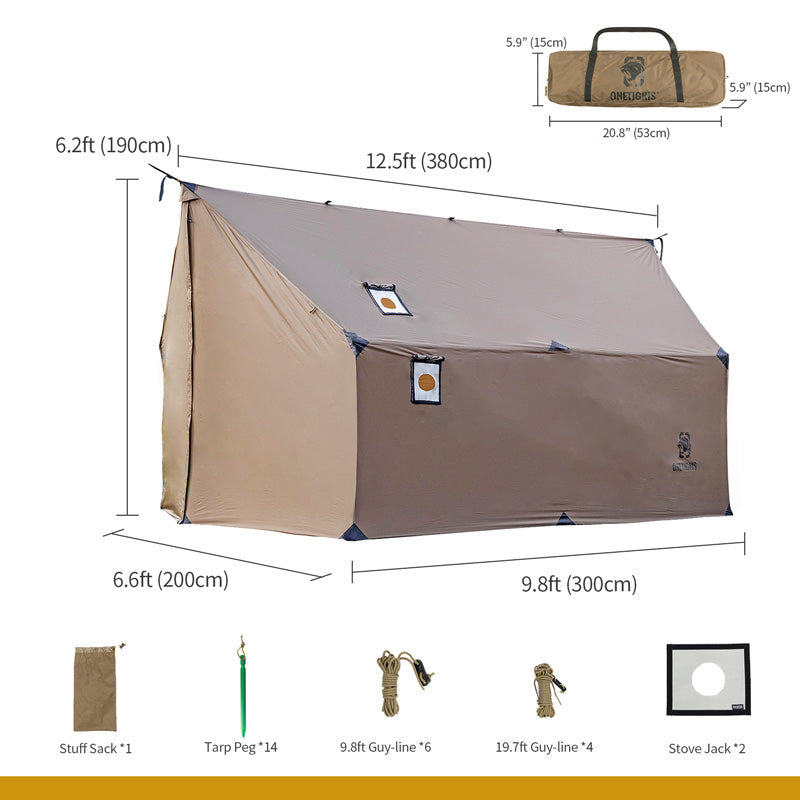 TEGIMEN Hammock Awning & Hot Tent | OneTigris – OneTigris Camping