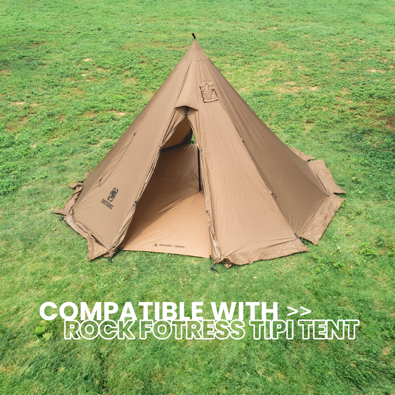 ロックフォートレステントのフットプリント – OneTigris Camping