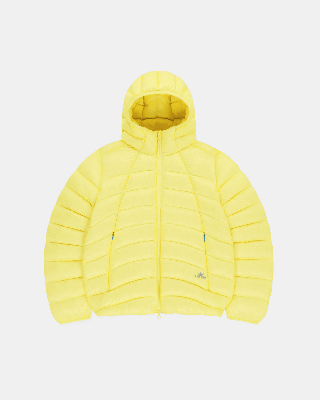 Hooded Fly Light Down Jacket • SUNLOVE