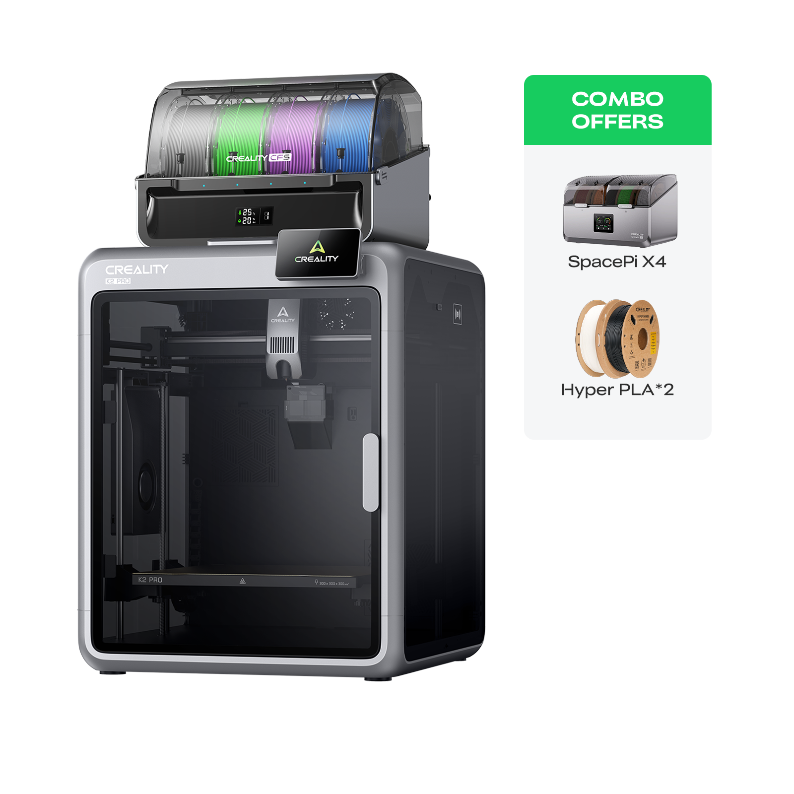 Creality Ender-3 S1 Pro 3D printer with max speed 160mm/s