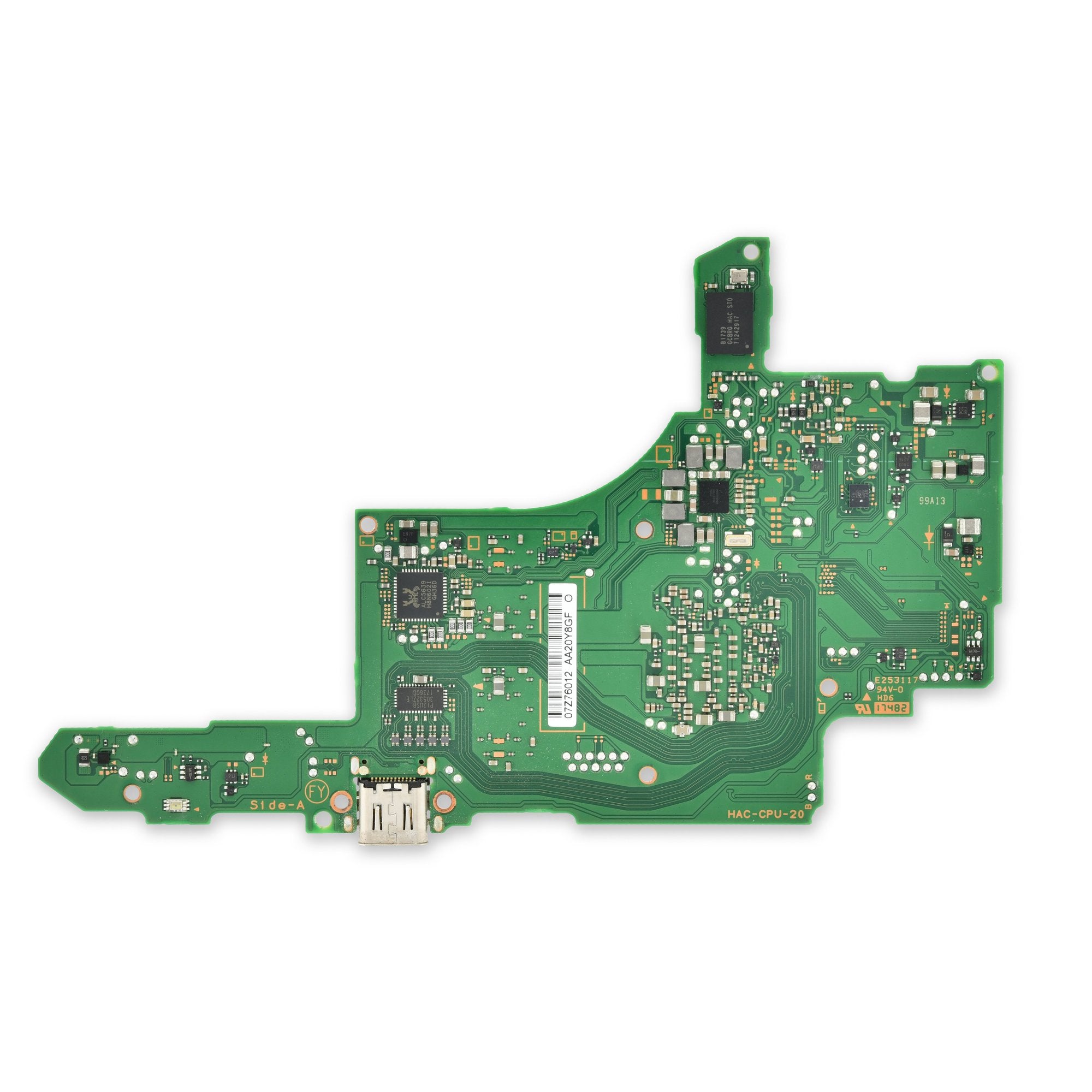 Nintendo Switch (2017 HAC-001) Motherboard: Replacement Part