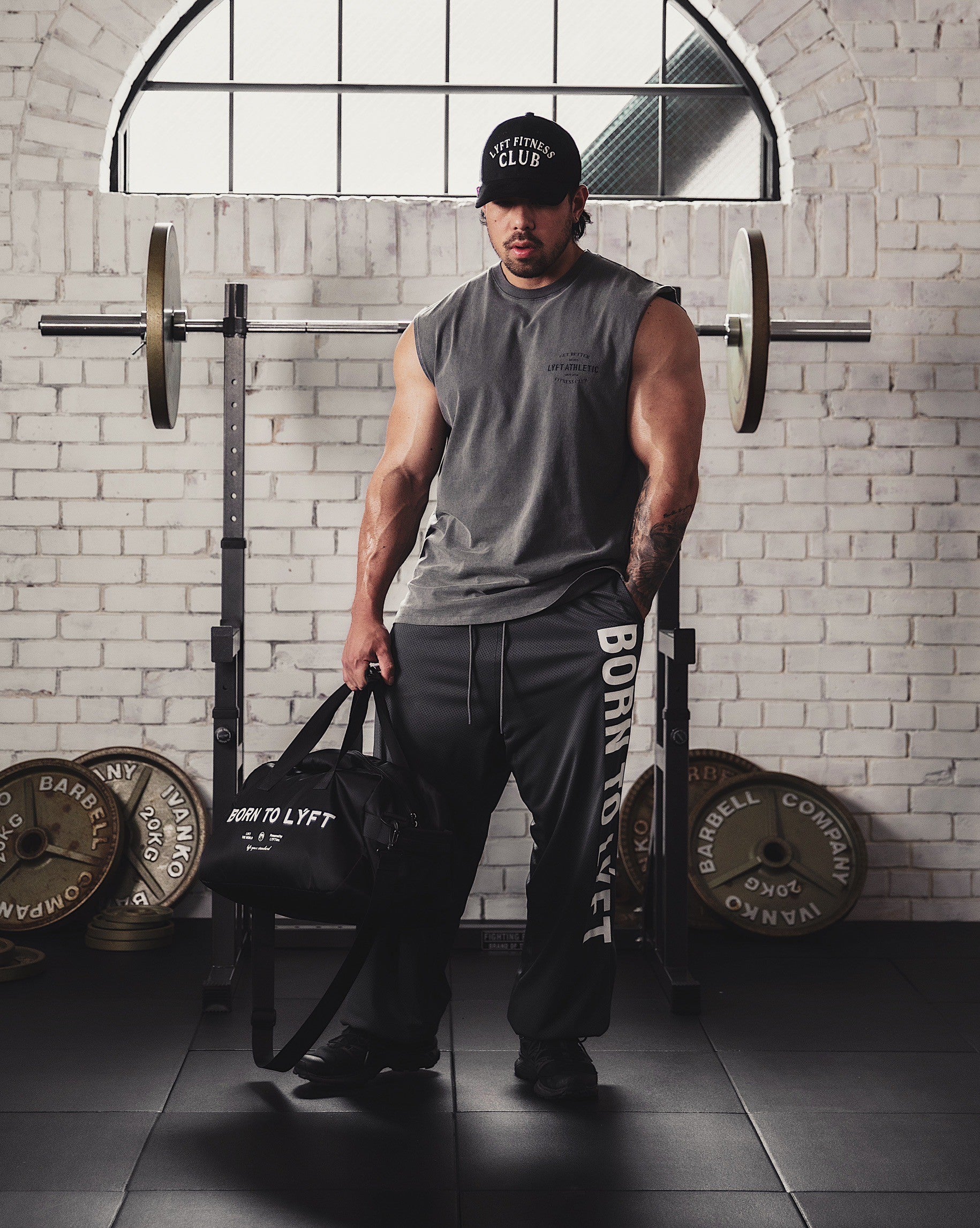 Relax Fit Mesh Pants - D.Grey – LÝFT