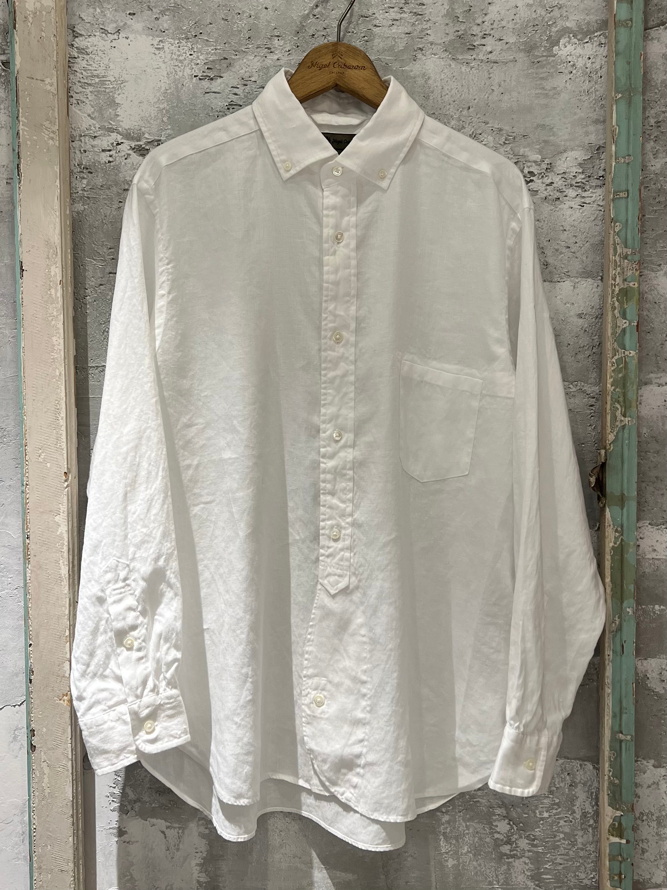 快適な着心地》BRITISH OFFCERS SHIRT - TYPE2 HEMP – ナイジェル