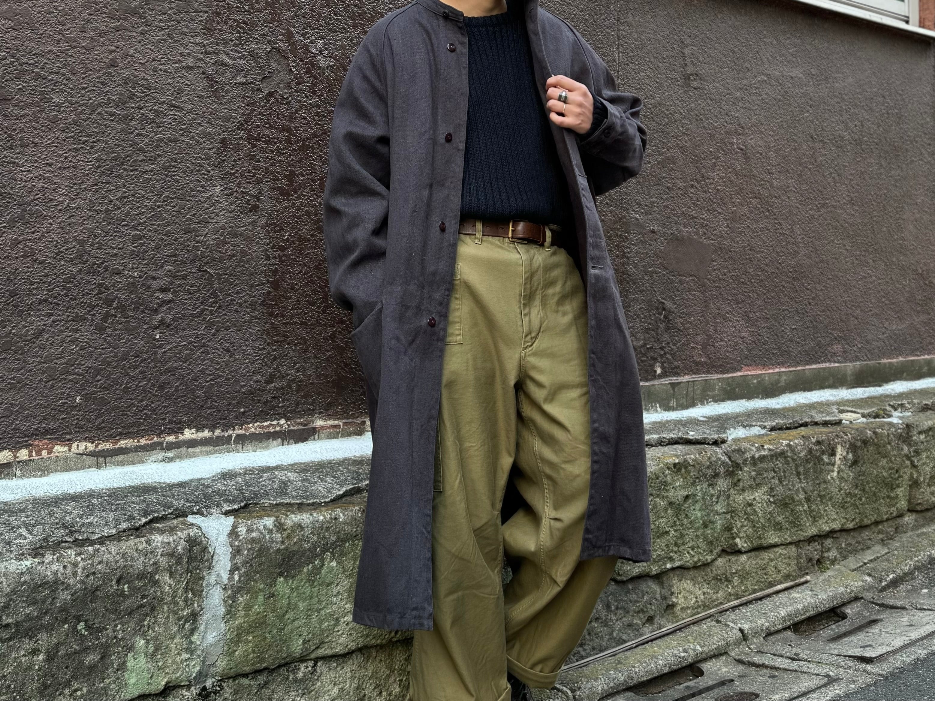 AW24 最後の入荷》ARCHITECT COAT - HEMP DENIM – ナイジェル