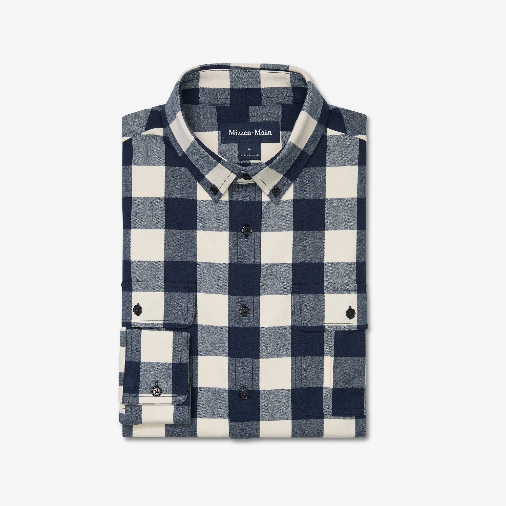 Upstate Flannel - Birch Leo Buffalo Check | Mizzen+Main