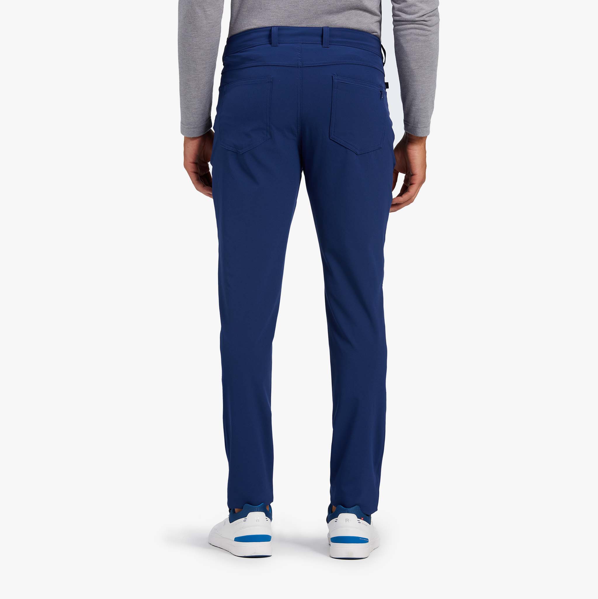 Navy Pants For Men | Men's Five Pocket Pants | Mizzen+Main