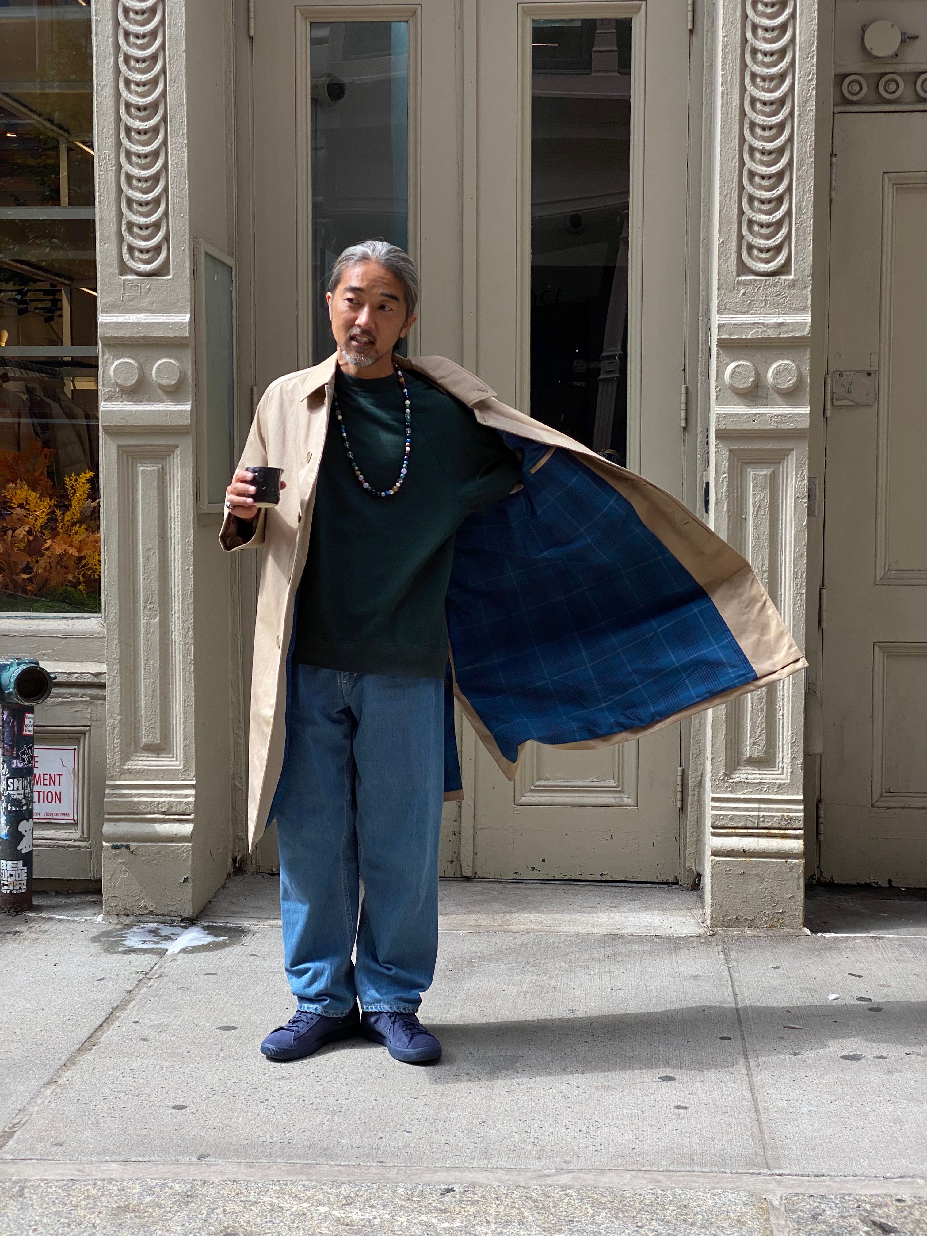 nanamica FW22 -GORE-TEX Balmacaan Coat – nanamica NEW YORK