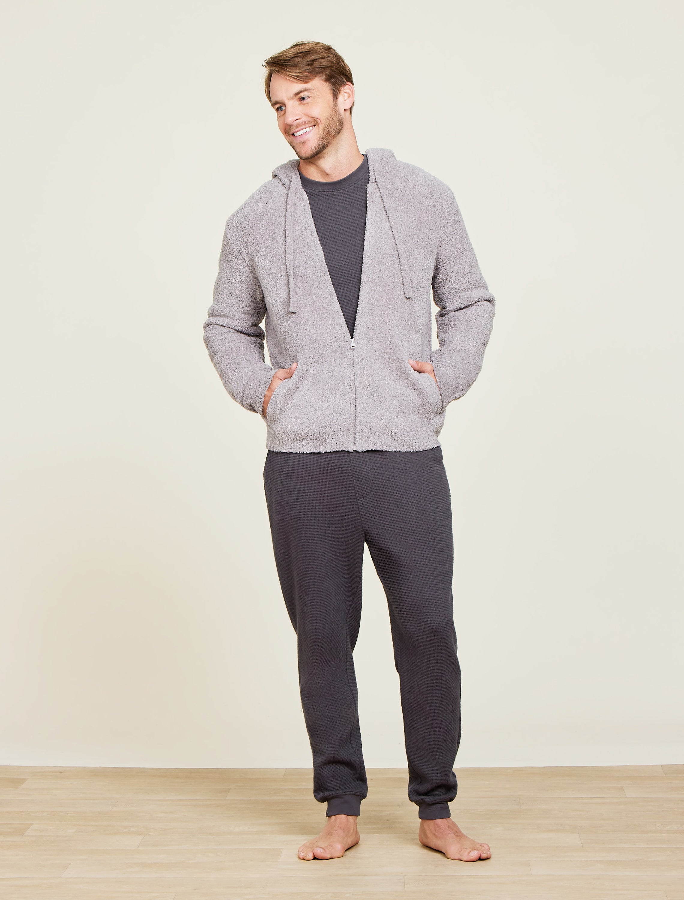 CozyChic® Men's Zip Hoodie | Barefoot Dreams®
