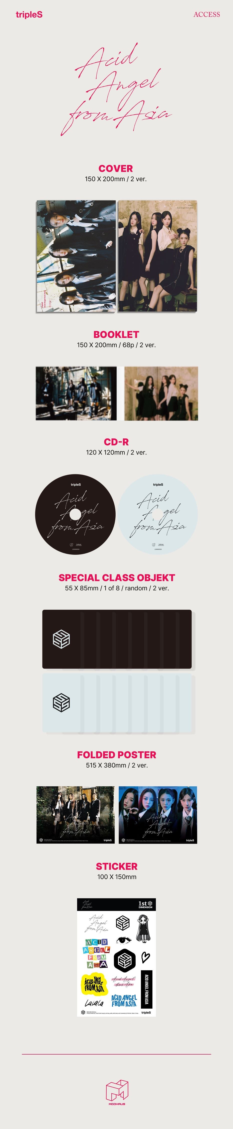 tripleS | 트리플에스 | Mini Album [ ACID ANGEL FROM ASIA ] – KPOP