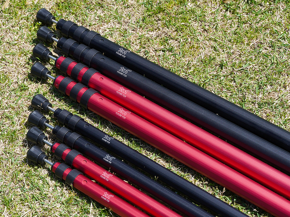 伸縮ポール 新型 十二角形型 2本セット 選べる2サイズ｜FUTURE FOX