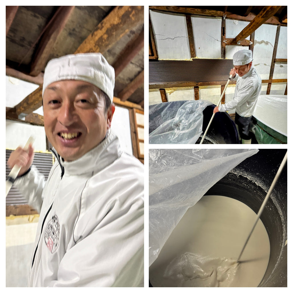 蔵元に行き、出来たてのお酒を詰めてきました！～八恵久比岐 直汲み