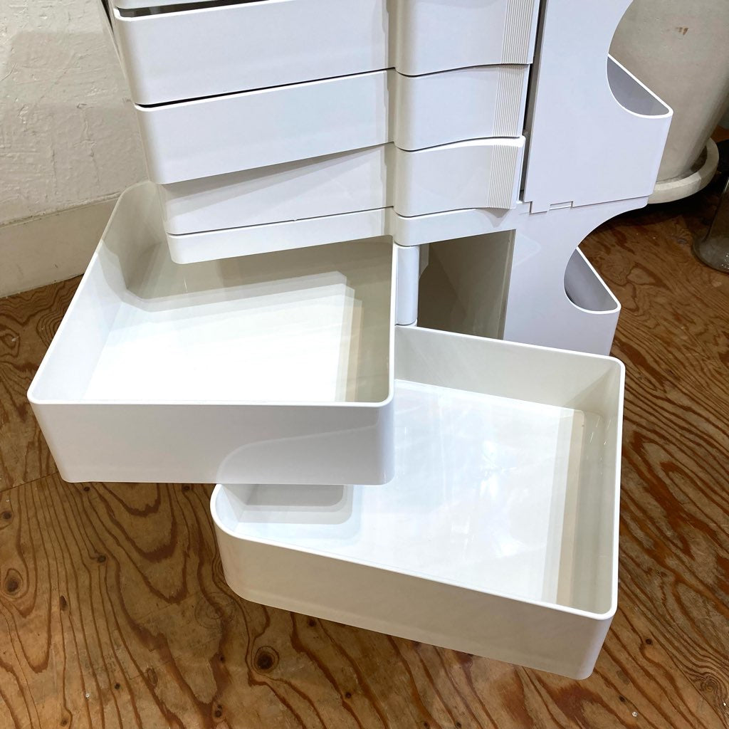 B-LINE ボビーワゴン 3段5トレイ ホワイト ジョエ・コロンボ