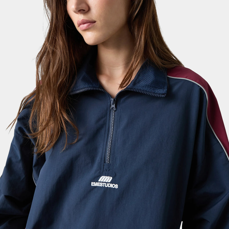 Rad Navy Half Zip - Always Grateful