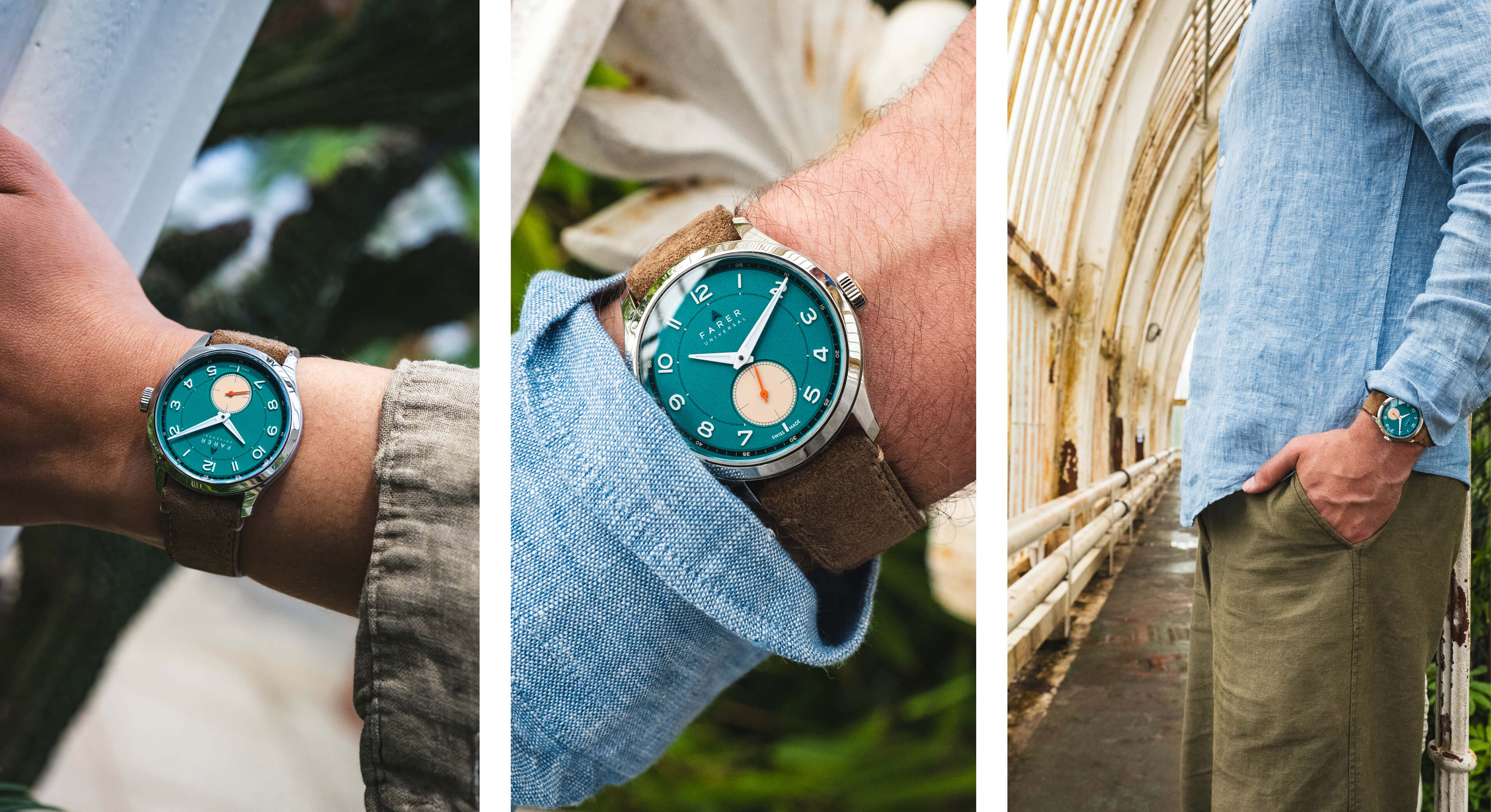 Farer USA - Lissom Forrest - 38mm Slimline Swiss-Made Mechanical