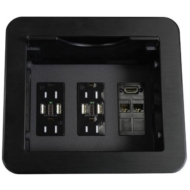 Altinex CNK222 Cable Nook, 4 Power, 6 Charging USB, HDMI, Data