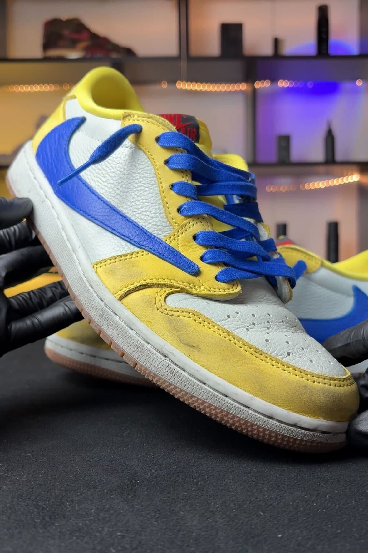 黒擦Travisが蘇る…！お客様のAJ1 カナリーをクリーニングレポート
