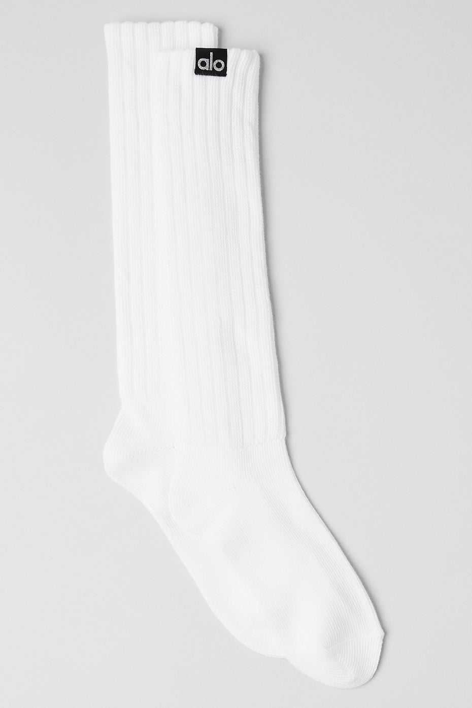 Unisex Half-Crew Understated Sock - White | ALO