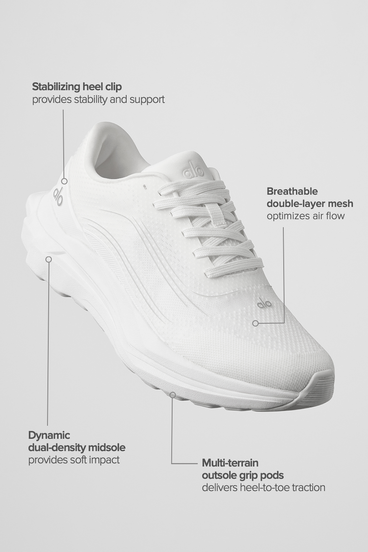 ALO Runner - White/White | ALO