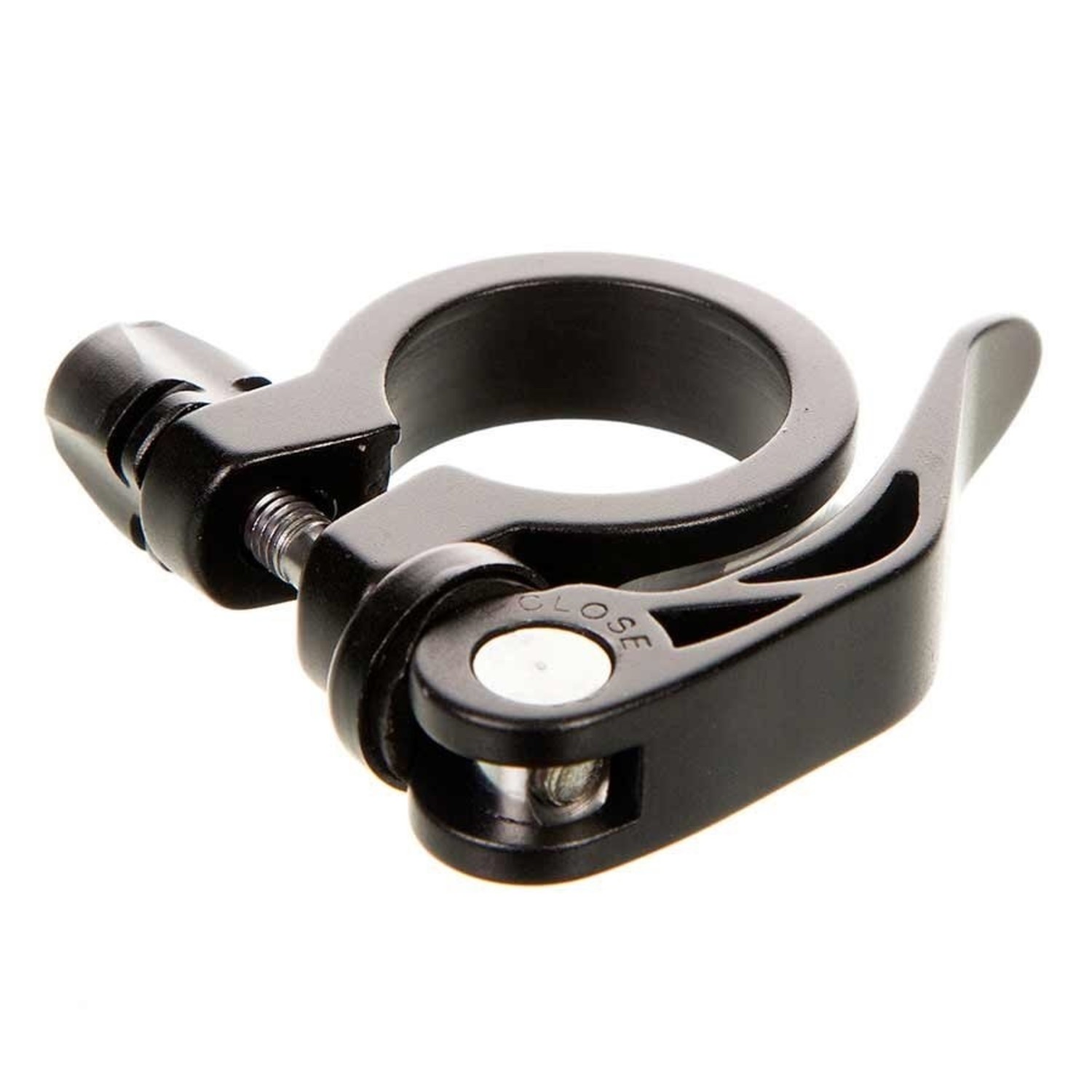 EVO Integrated Skewer Seatpost Clamp 31.8mm Black - Country Cycle