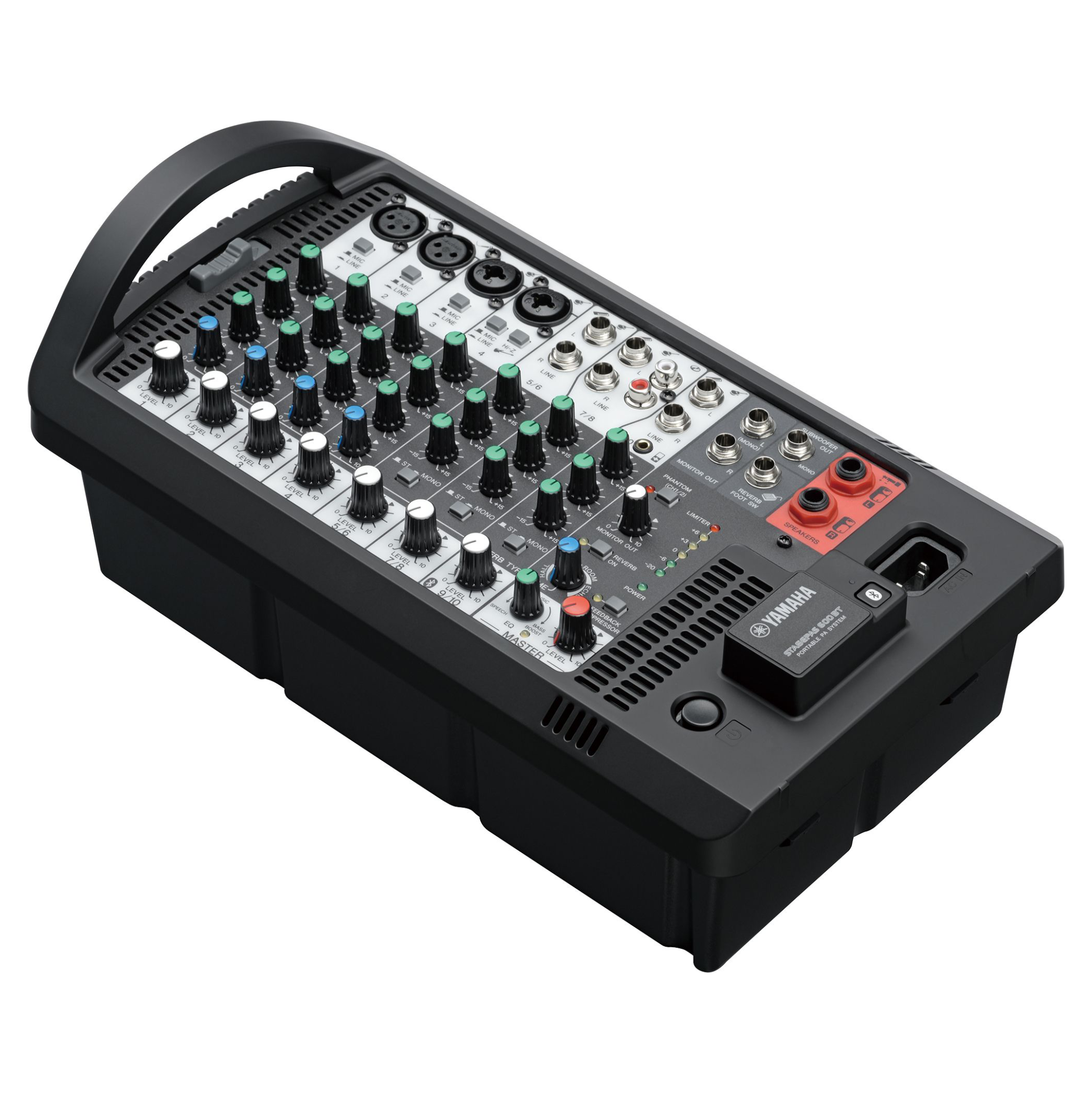 Yamaha STAGEPAS 600BT Portable PA System, 10-Channel Mixer