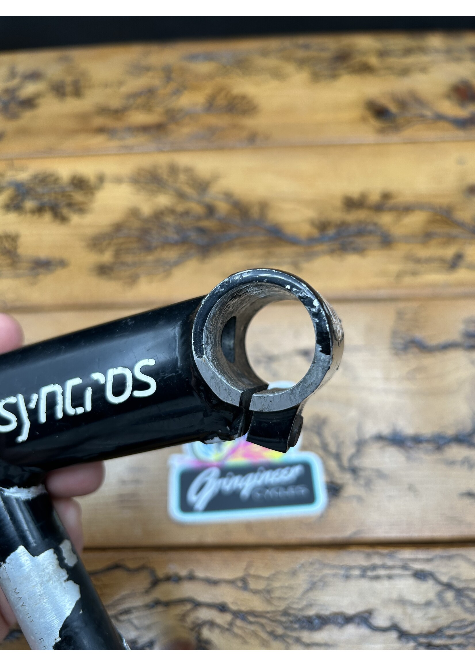 パーツ Syncros Quill Stem Polished 90mm パーツ Syncros Quill Stem