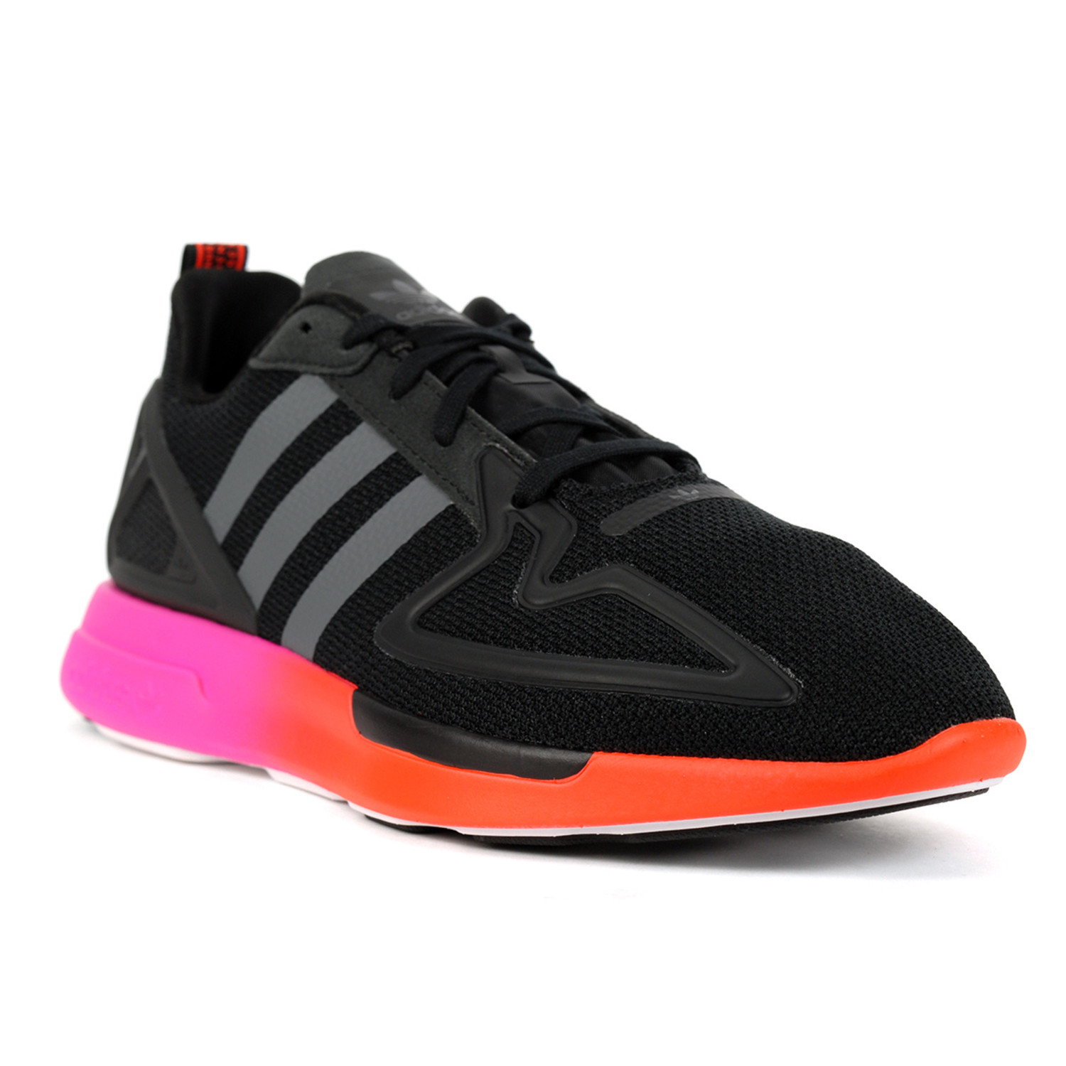 Adidas Men's ZX 2K Flux Black/Grey/Pink - Men's Shoes in Canada
