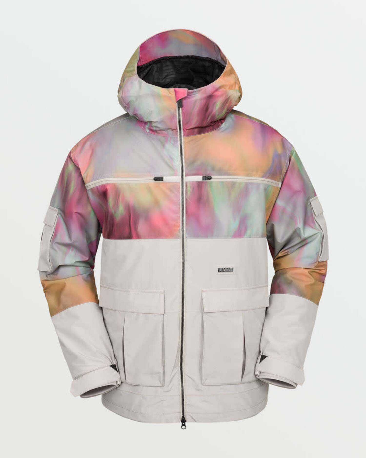 Volcom Nightbreaker 20K Jacket 2025 (Mens) | Grey - The Drop Rideshop