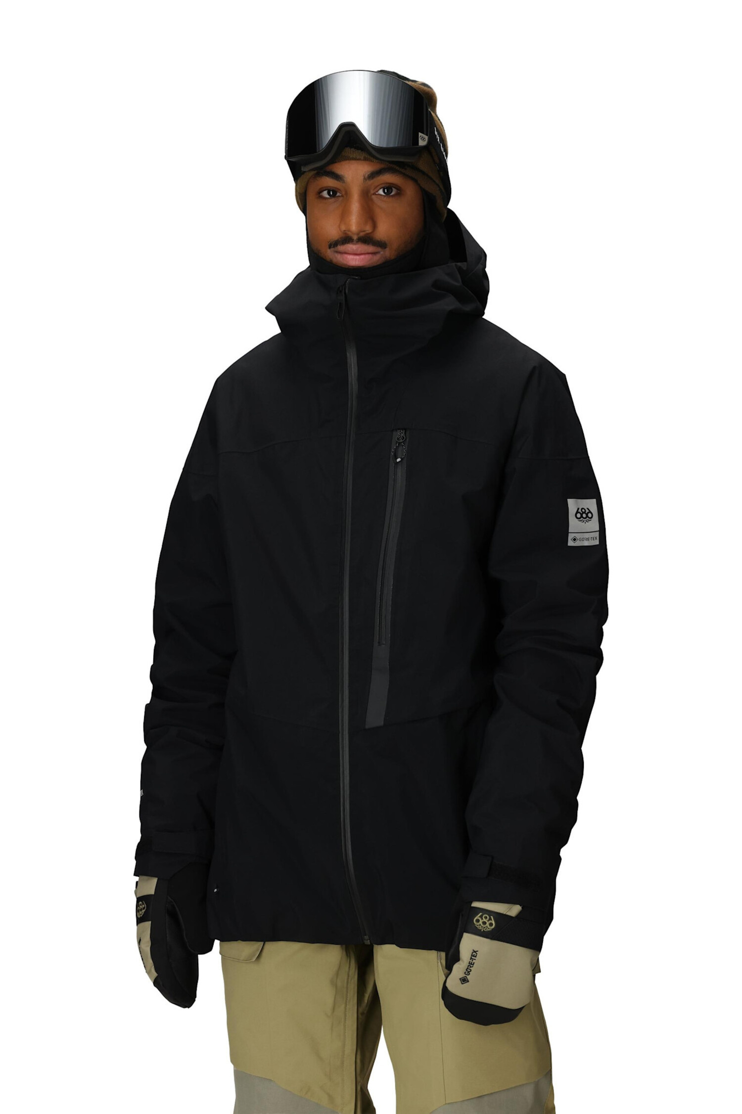 686 Gore-Tex Gt Thermagraph Jacket (Mens) | Black - The Drop Rideshop