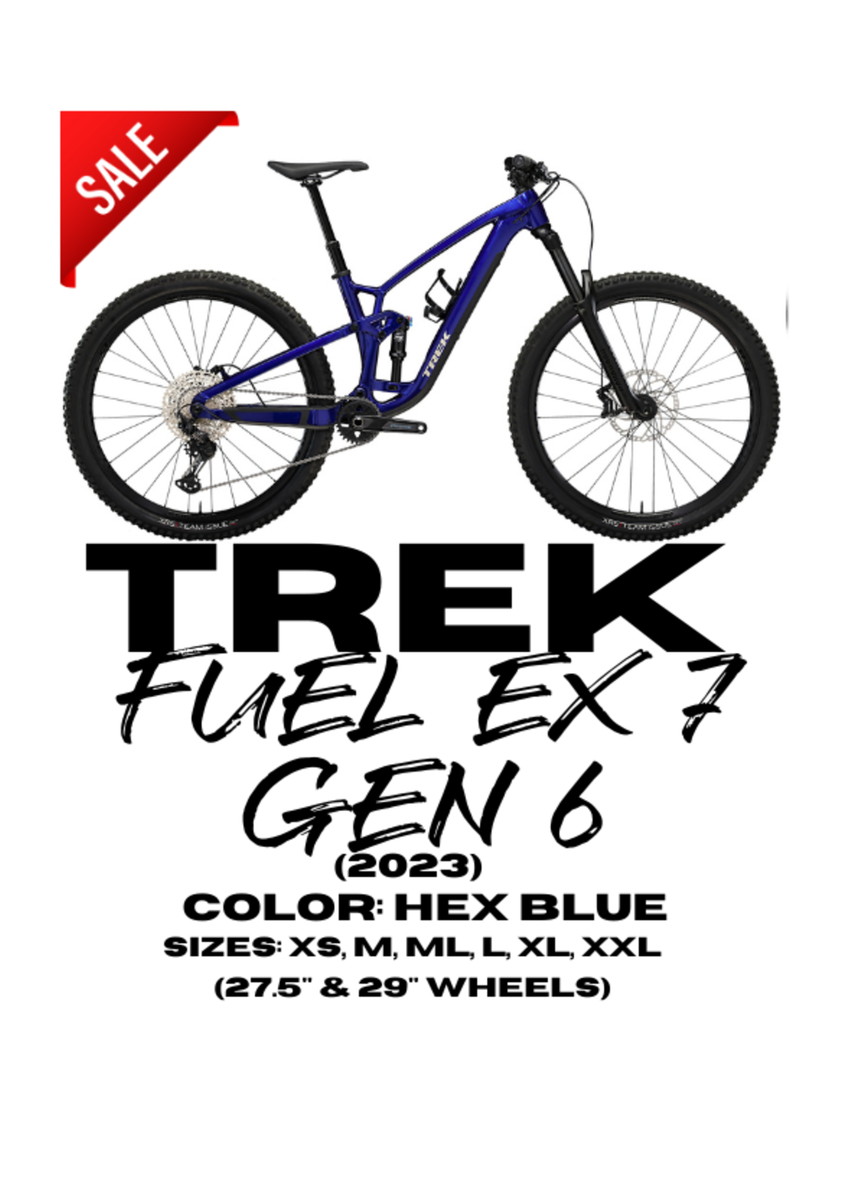 Trek Fuel EX 7 Gen 6 (2023) - Rock On Wheels