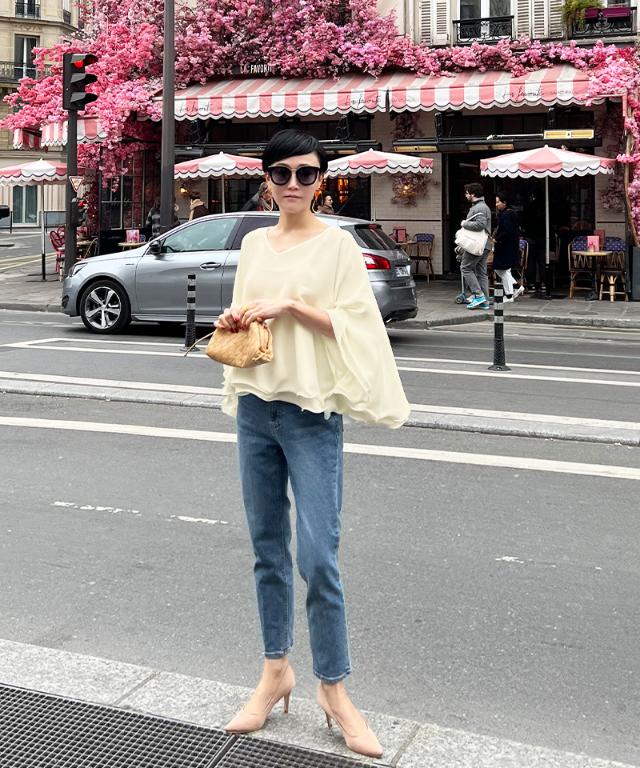 フラワーメローケープ｜JENNE(ジェンヌ)公式通販：パリジェンヌのよう