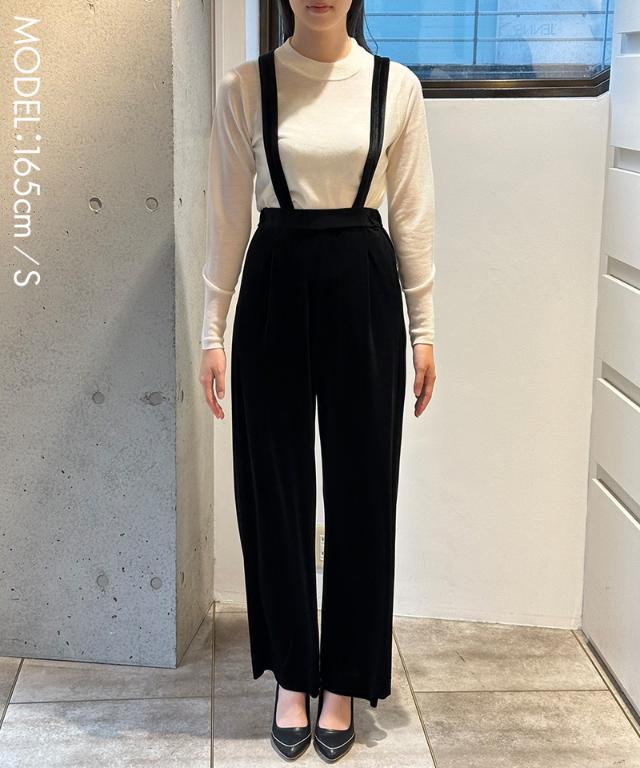 ベロアサロペットパンツ｜JENNE(ジェンヌ)公式通販：パリジェンヌの