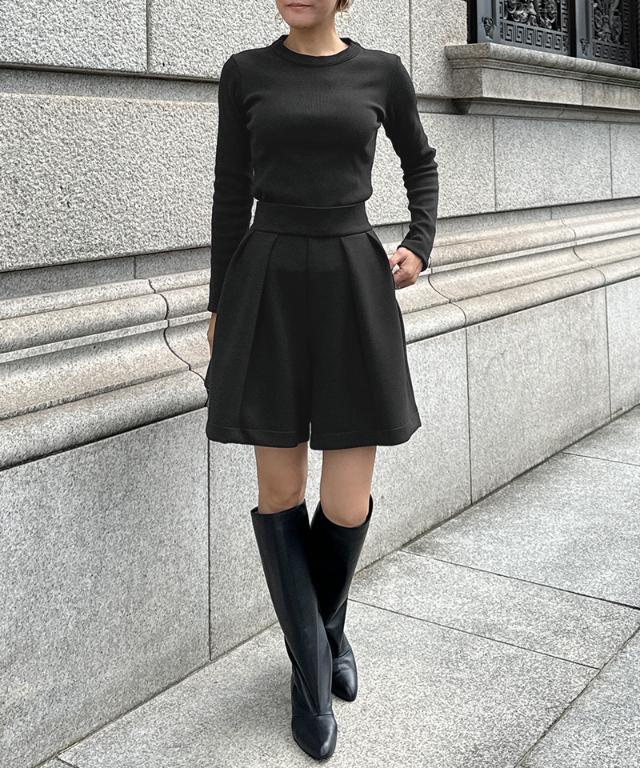 日本製美ラインストレッチキュロット｜JENNE(ジェンヌ)公式通販：パリ