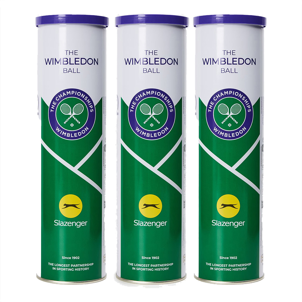 Slazenger Wimbledon Balls (Dozen) | Stringers' World