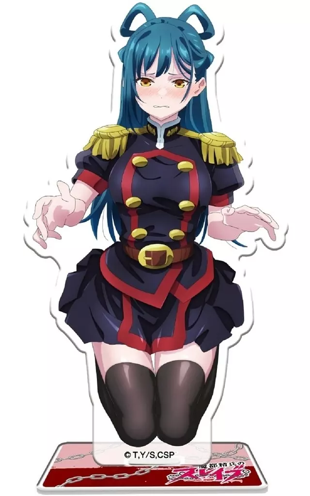 スレイブ　東日万凛　アクリルスタンド 魔都精兵のスレイブ_描き下ろしBIGアクリルスタンド 東日万凛 競泳水着