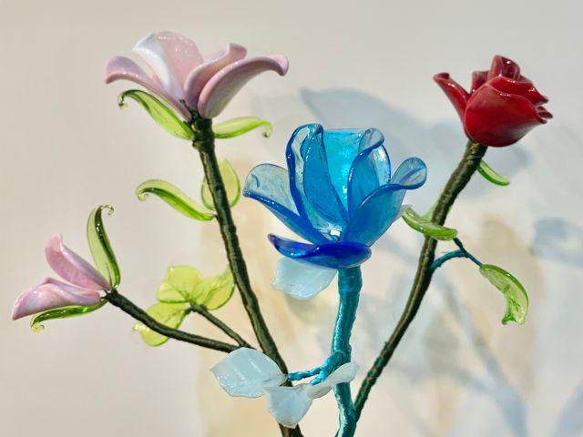 ガラスの薔薇を作ろう