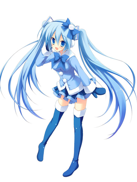 イラスト「雪ミク2012さん」