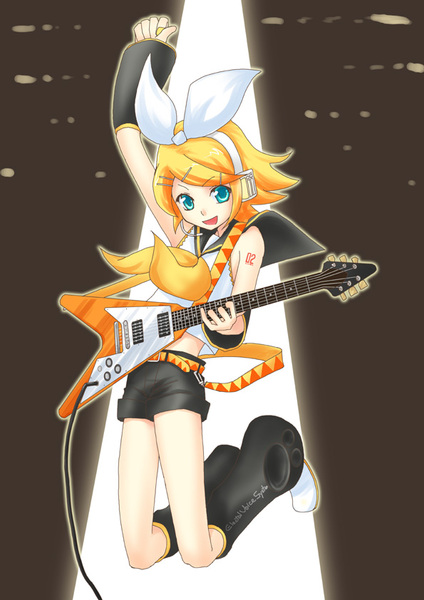 イラスト「真・鏡音リンのライブ」