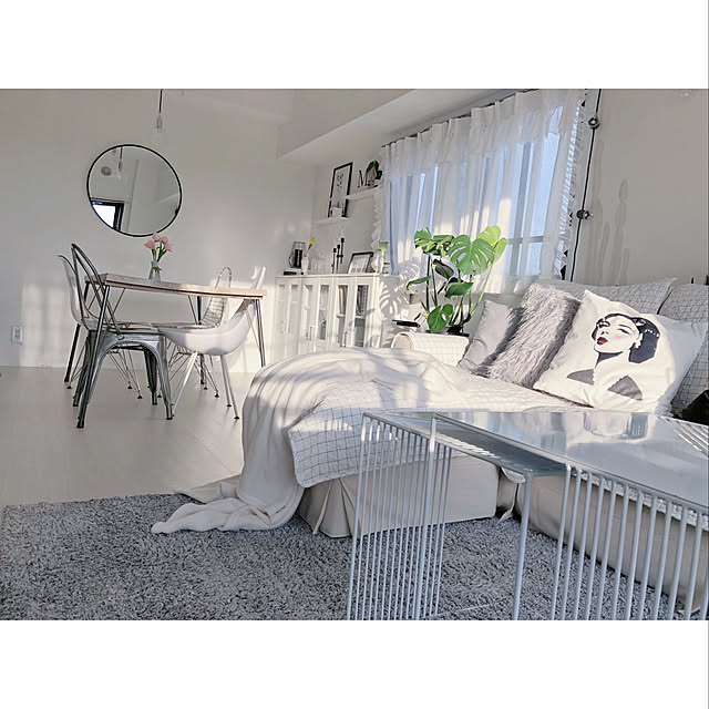 完成品/組立済】シェルチェア DKR ワイヤーチェア シートパッド付