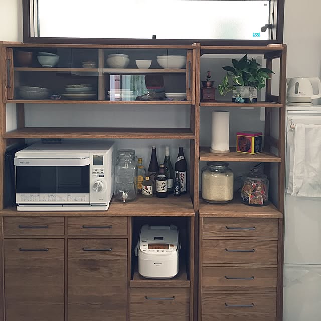 モモナチュラルの食器棚のおすすめ商品とおしゃれな実例 ｜ RoomClip