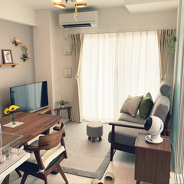 ニトリ 布張り2人用ソファ(マイスBE/MBR) - 通販 | 家具とインテリアの