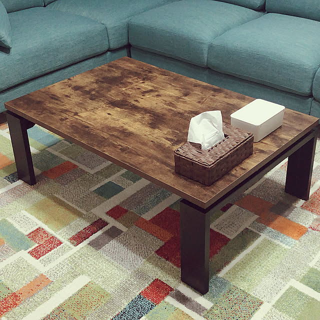 ニトリ リビングこたつ(フロットC 105 ヴィンテージBR) - 通販 | 家具