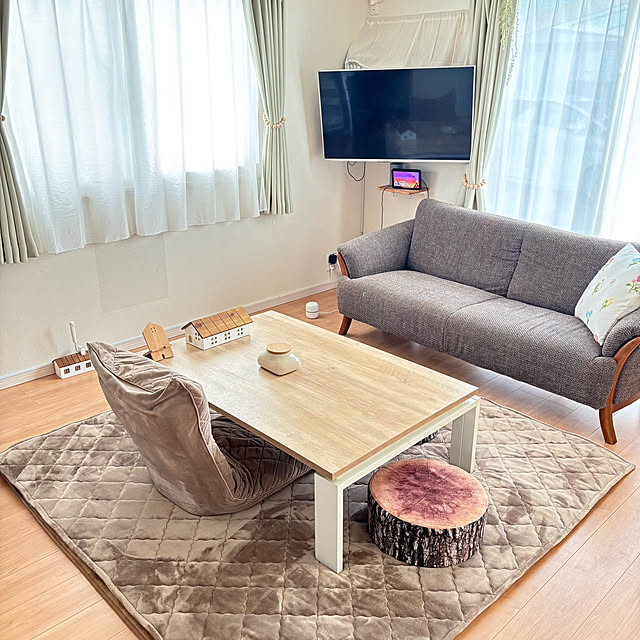 ニトリ リビングこたつ(フロットR 120 VNA) - 通販 | 家具とインテリア