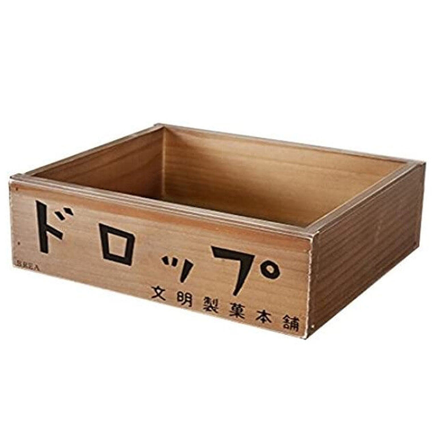 BREA 木箱 収納ボックス Mサイズ 昭和レトロ 駄菓子 - 通販 | 家具と