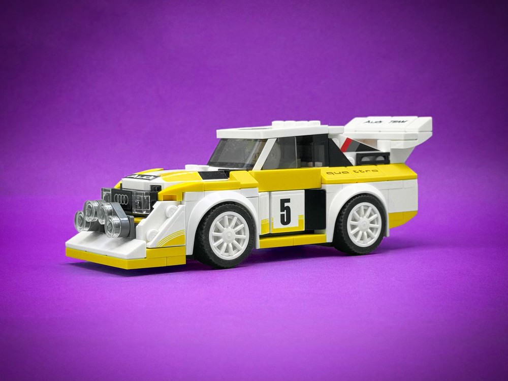 LEGO MOC Four Rings Sport Quattro - 76897 by IBrickedItUp