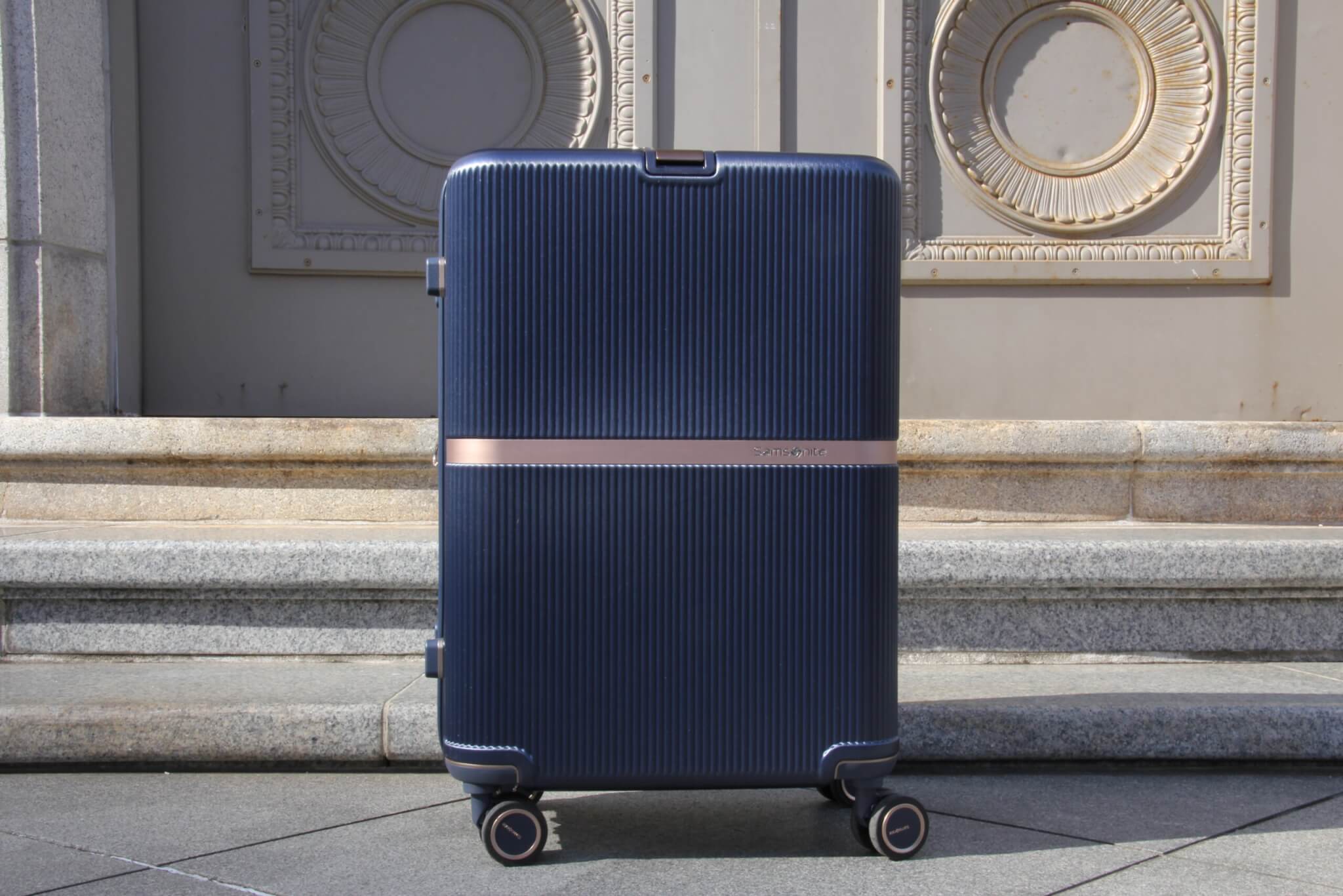 サムソナイトのミンター スピナー61 エキスパンダブルをレビュー！拡張