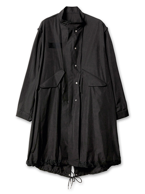 サカイ - sacai | Thomas Mason Cotton Poplin Coat-Black-2の通販